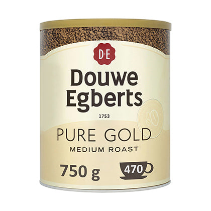 Douwe Egberts Pure Gold Freeze Dried Instant Coffee 750g