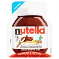Nutella Portion Tubs 15gx120