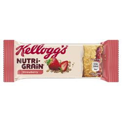 Kellogg's Nutri-grain Strawberry Snack Bar 25 x 37g